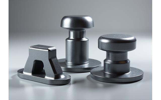 港に設置された頑丈なボラード、機能的なクリート、そして洗練されたフェアリードの高品質な製品画像。